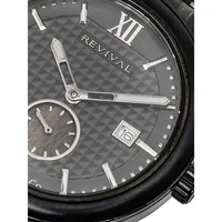 The Brewery Collection Blackout Barrel Stainless Steel Bracelet Watch COW-BB-BLKOUT