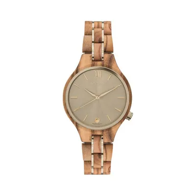 The Intention Collection Olivewood Prosperity Watch ​OLW-PRSPTY