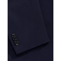 Regular-Fit Wool-Blend Suit Jacket