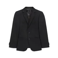 Boy's Slim-Fit Solid-Colour Sportcoat
