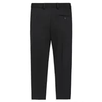 Boy's Flat-Front Dress Trousers