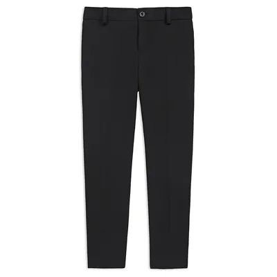 Boy's Flat-Front Dress Trousers