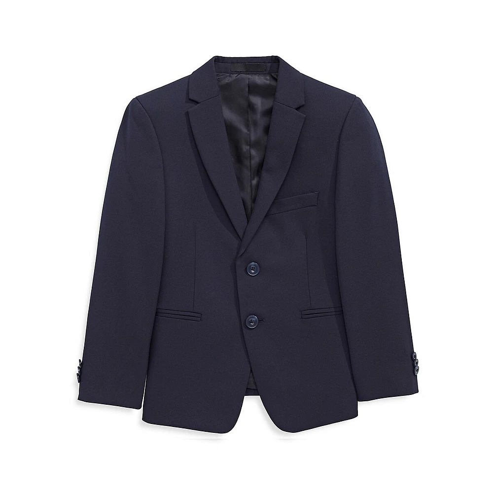 Boy's Slim-Fit 2-Button Blazer