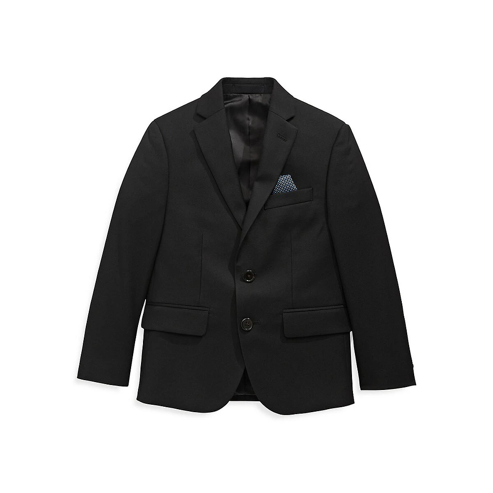 Boy's Notch Lapel Blazer