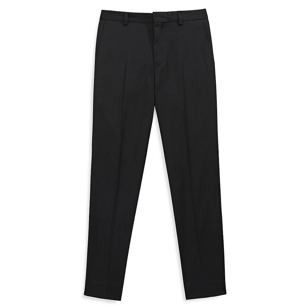 Boy's Adjustable-Waist Dress Pants