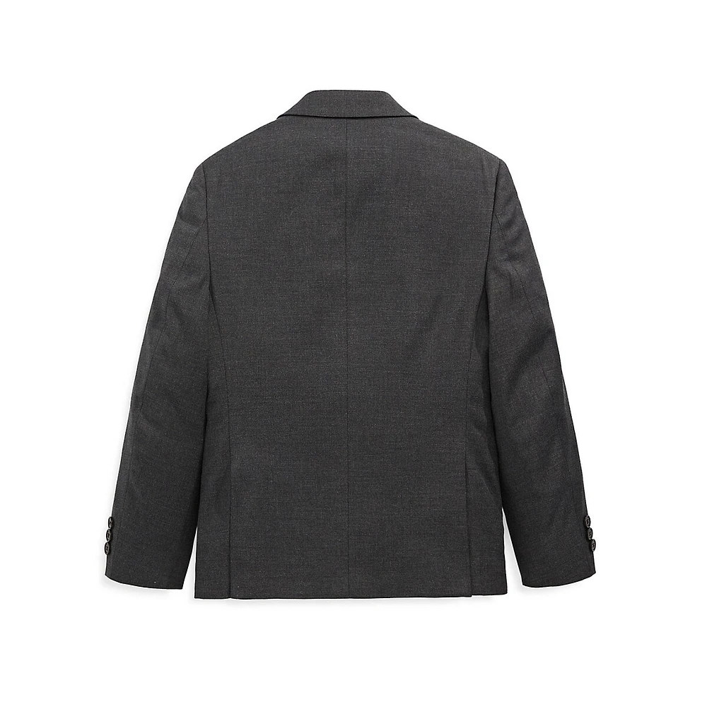 Blazer à revers crantés pour garçon