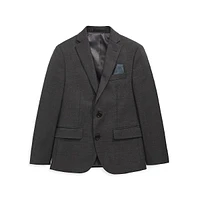 Blazer à revers crantés pour garçon