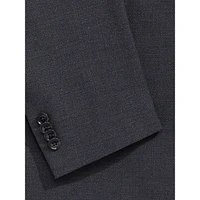 Regular-Fit Wool-Blend Suit Jacket