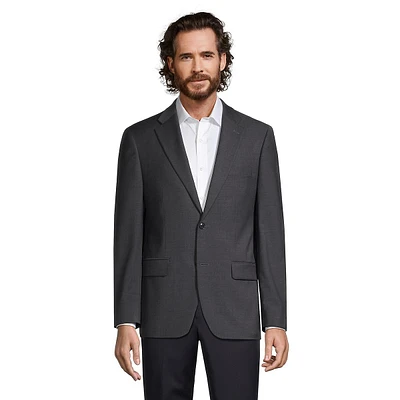 Regular-Fit Wool-Blend Suit Jacket