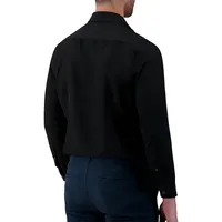 Regular-Fit 4-Way Stretch Dress Shirt