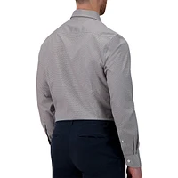 Regular-Fit 4-Way Geo-Print Dress Shirt