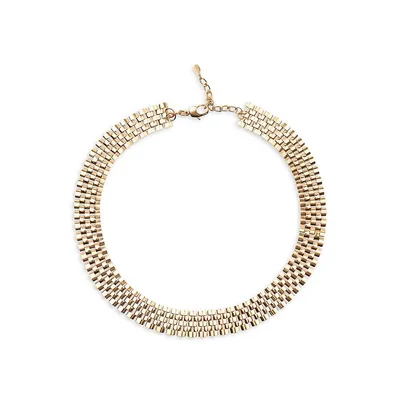 Collier plaqué or 14 ct Theresa The Bay Exclusive