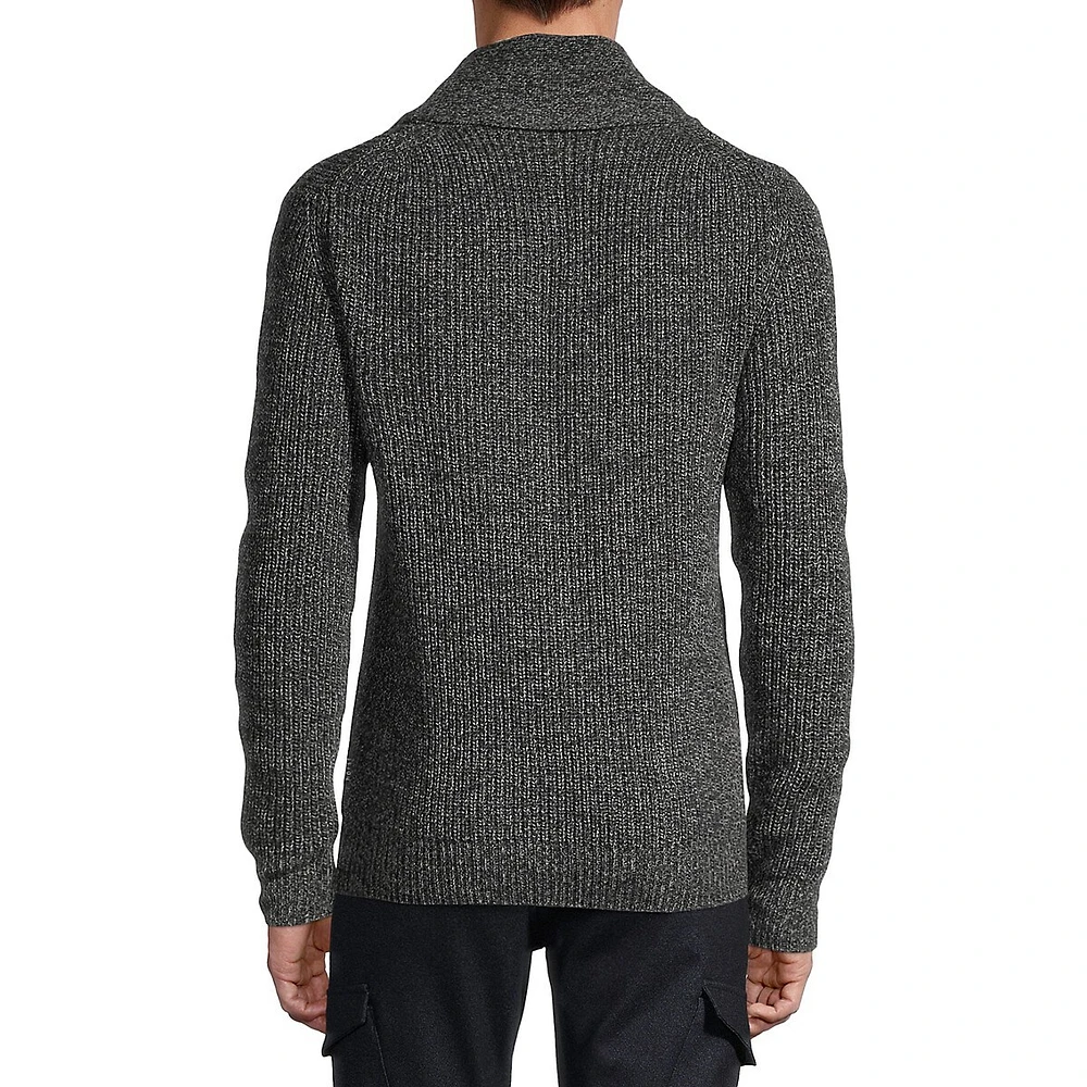 Shawl Lapel Cardigan