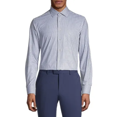 4-Way Stretch-Knit Dress Shirt