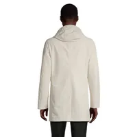 Removable-Hood Rain Jacket