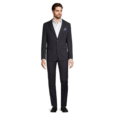 Slim-Fit Wool-Blend Stretch Suit
