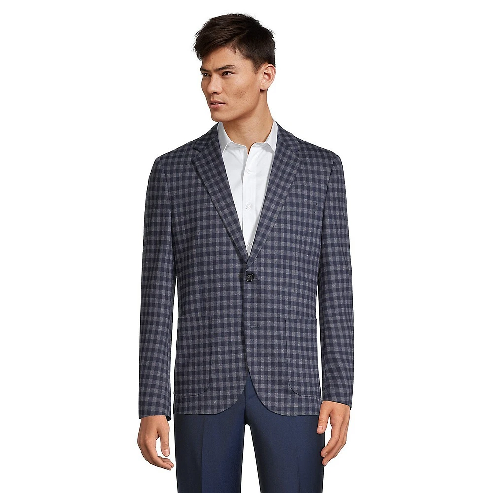 Deconstructed Soft Blazer With Patch