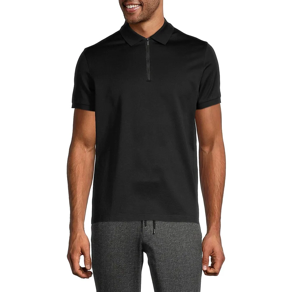 Zip Polo Shirt