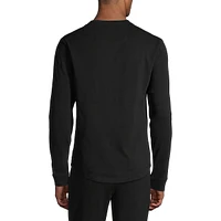 Crewneck Long-Sleeve T-Shirt