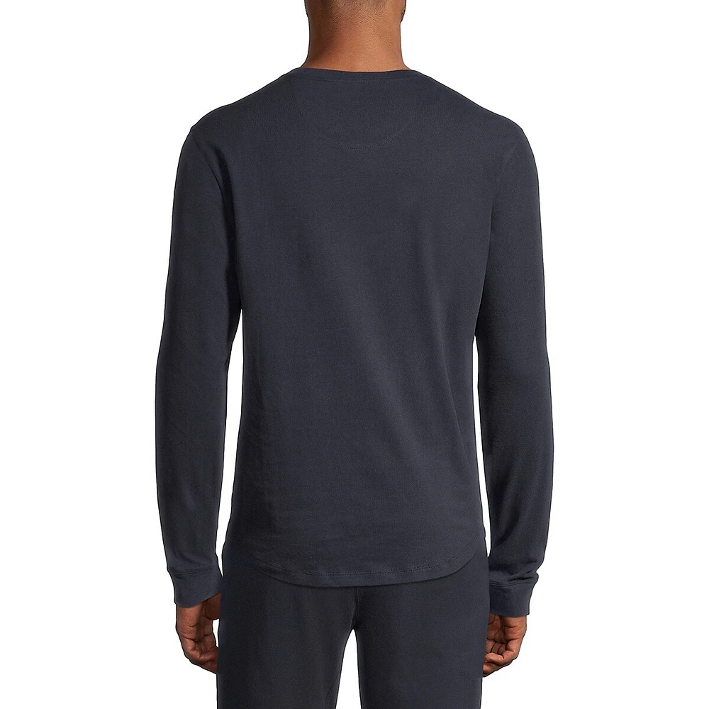 Crewneck Long-Sleeve T-Shirt