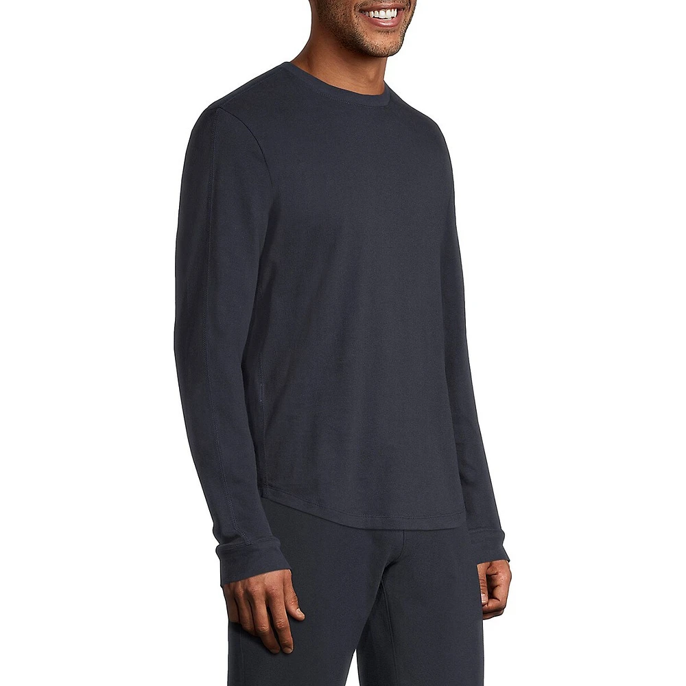 Crewneck Long-Sleeve T-Shirt