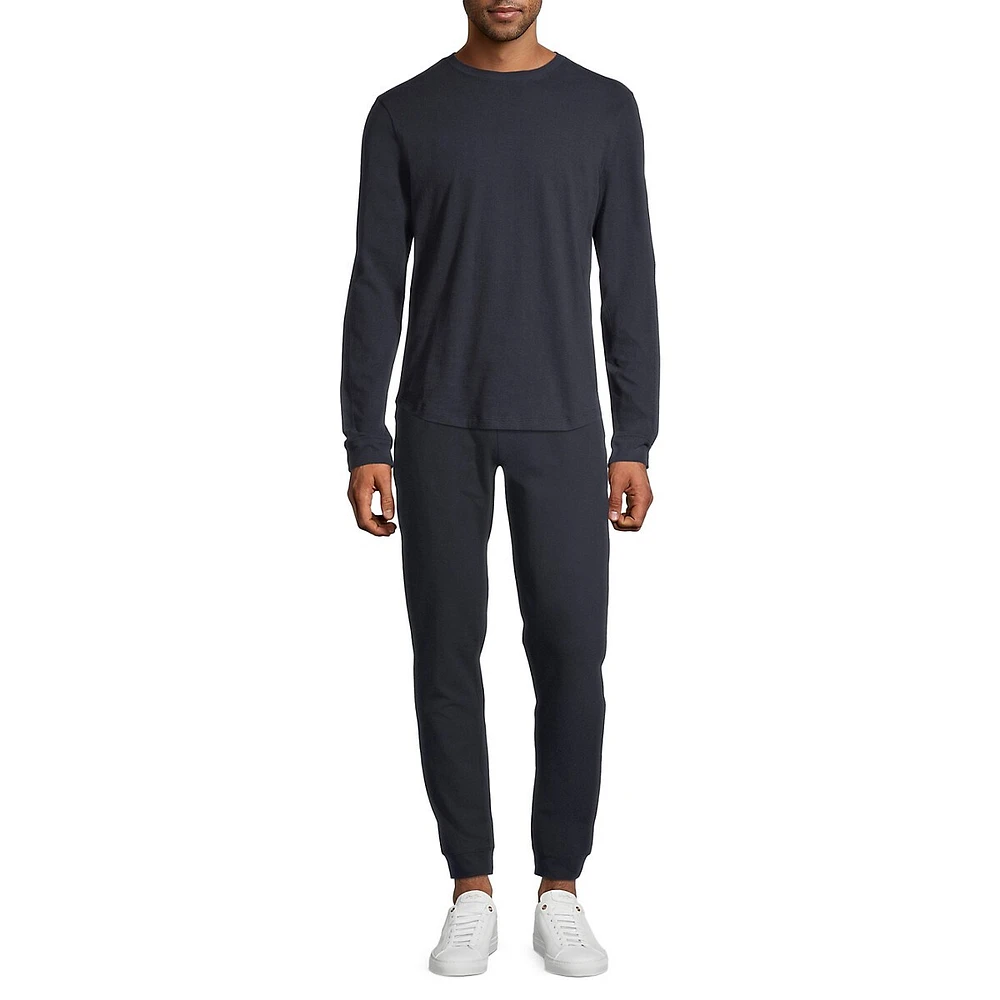 Crewneck Long-Sleeve T-Shirt
