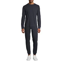 Crewneck Long-Sleeve T-Shirt