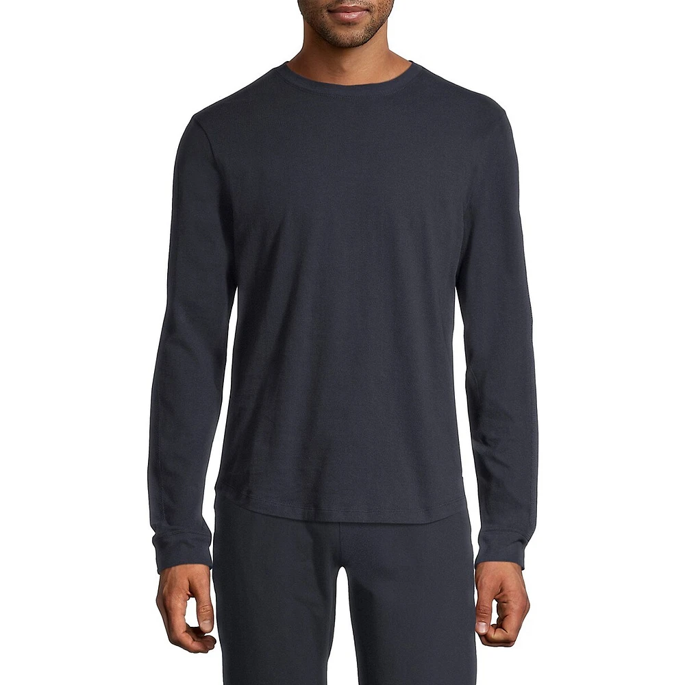Crewneck Long-Sleeve T-Shirt
