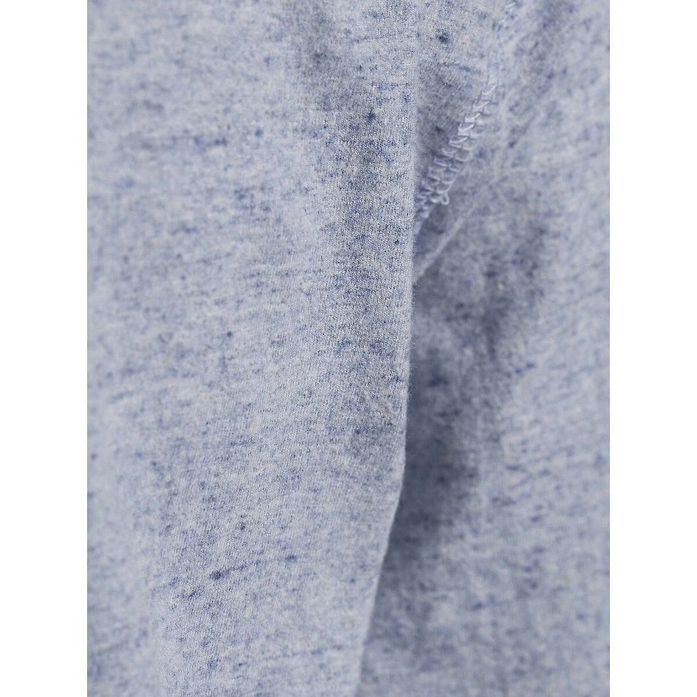 Ribbed Crewneck Sweatshirt