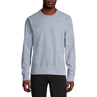Ribbed Crewneck Sweatshirt