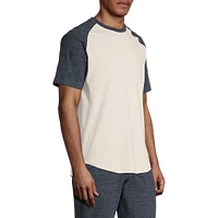 Colourblock Raglan-Sleeve T-Shirt