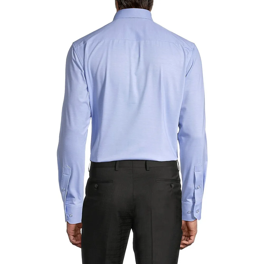 4-Way Stretch-Knit Dress Shirt