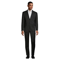 Regular-Fit Stretch-Wool Suit