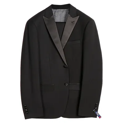 Slim-Fit Peak-Lapel Tuxedo Suit