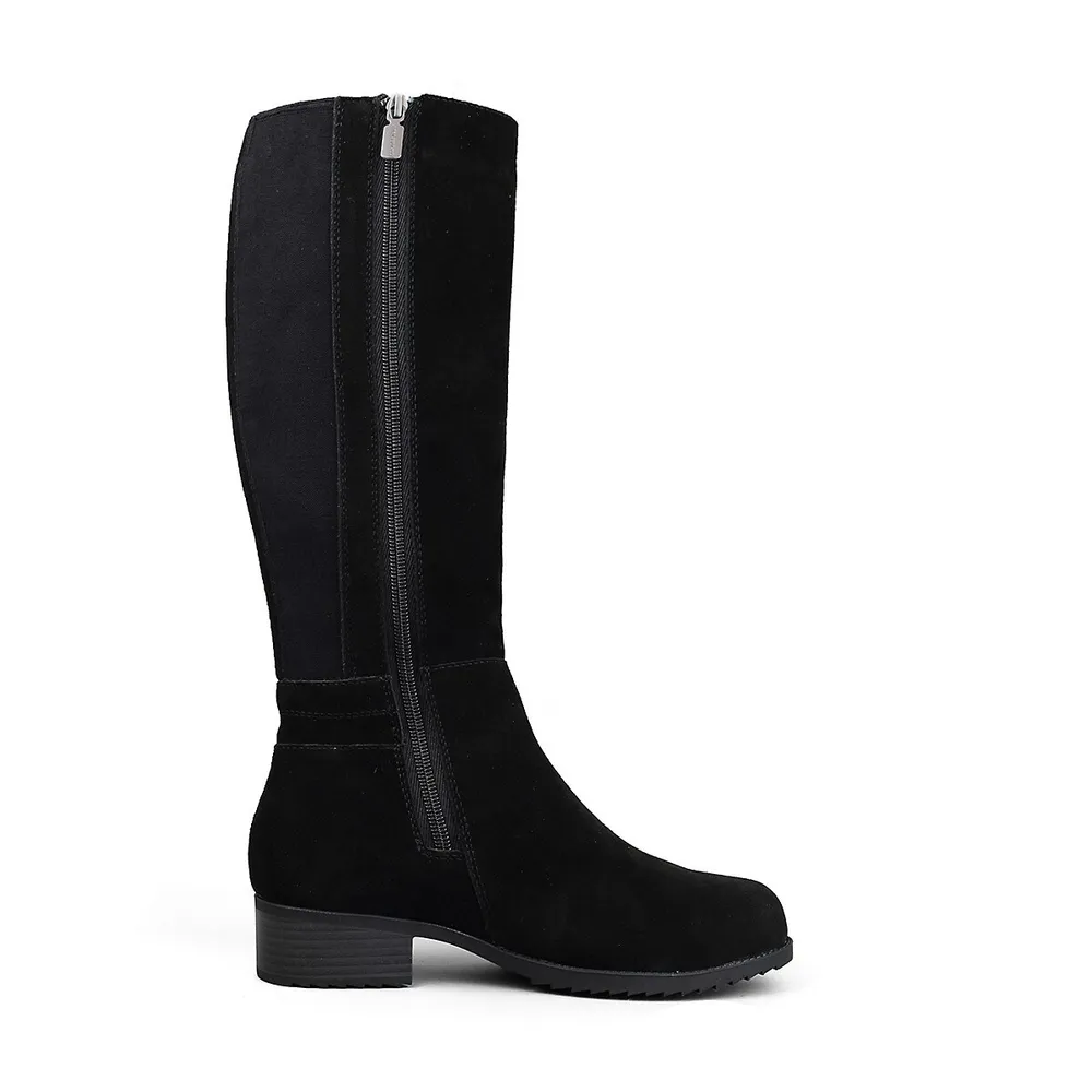 Women's Waterproof Suede Tall Boots Carol