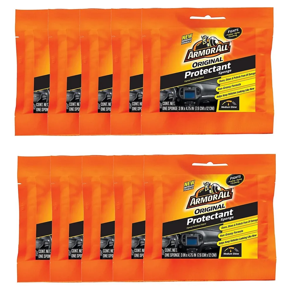Set Of 10 Car Protector Sponges, Protects From Uv Rays