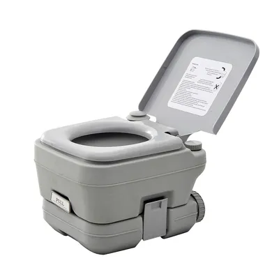 Portable Travel Toilet Flushable Tank