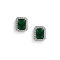 Emerald Designer Studs