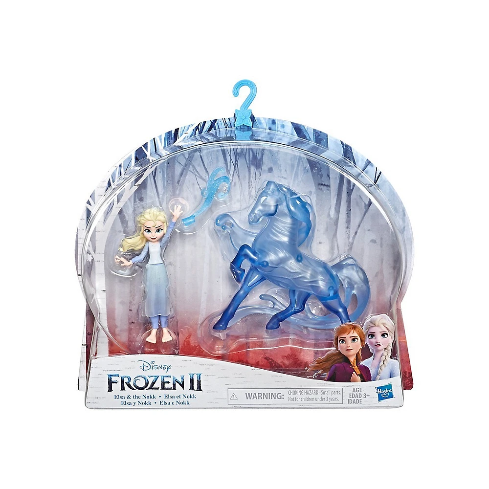 Ensemble de figurines Elsa et Nokk de Frozen 2 de Disney