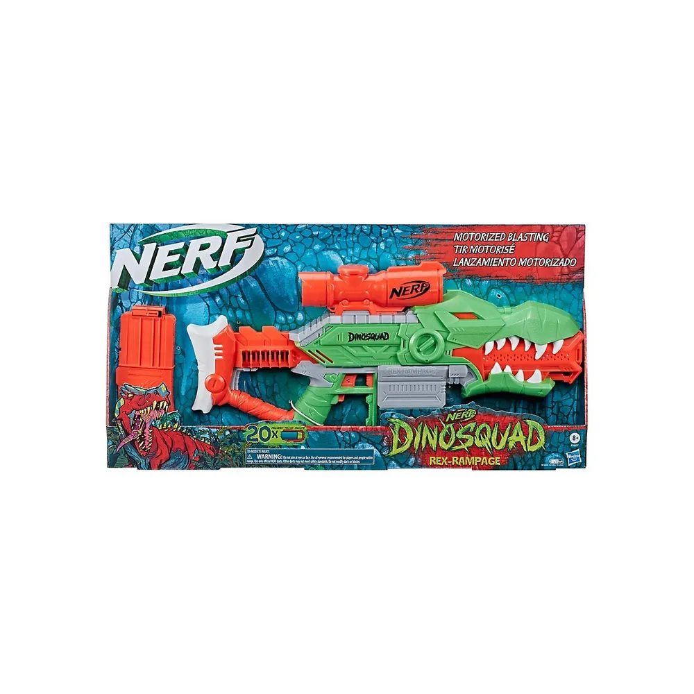 Nerf DinoSquad Rex-Rampage Motorized Dart Blaster