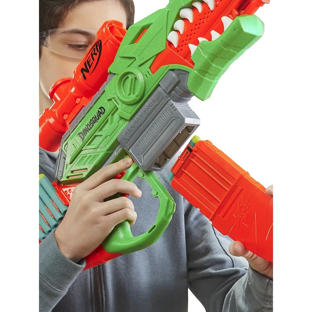 Nerf DinoSquad Rex-Rampage Motorized Dart Blaster