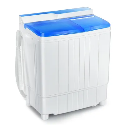 13lbs Portable Compact Mini Twin Tub Washing Machine