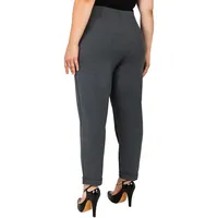 Standards & Practices Plus Women's Blue Hollywood Waist Crop