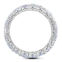 14k White Gold 2.38 Cttw Round Brilliant Cut Diamond Eternity Anniversary Ring