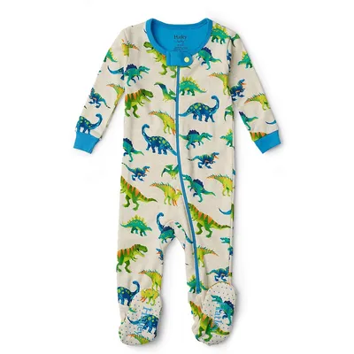 Baby Organic Cotton Footed Coverall