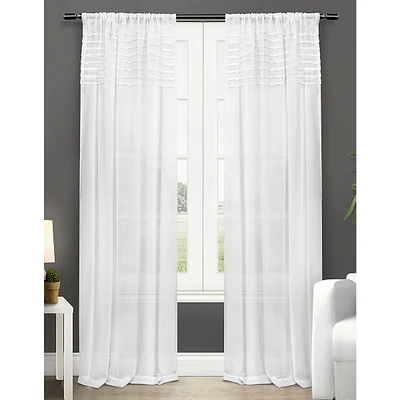 Barcelona Two-Pack Window Curtains