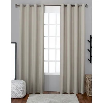 Loha 2-Piece Linen Curtain Panel Set