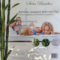 Jacquard Bamboo Mattress Cover, Waterproof