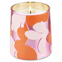 Go Be Lovely Pink Pepper Fruit Pearl Glass Candle