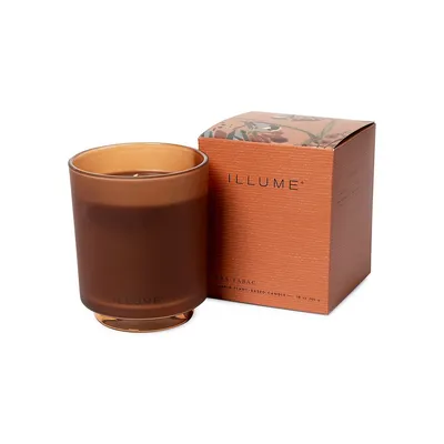 Essentials Terra Tabac Boxed Glass Candle